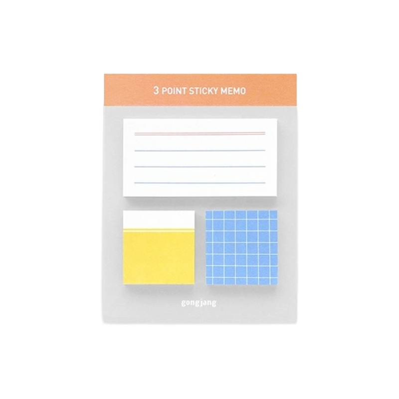 3 Point Sticky Memo