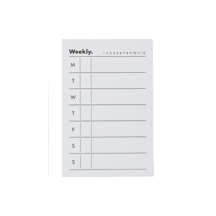 Happier Memo Pad - Weekly