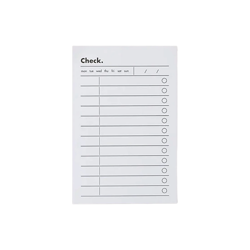 Happier Memo Pad - Check