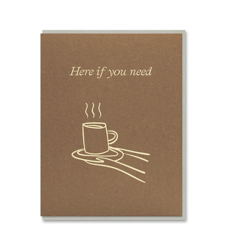 Here if You Need Card