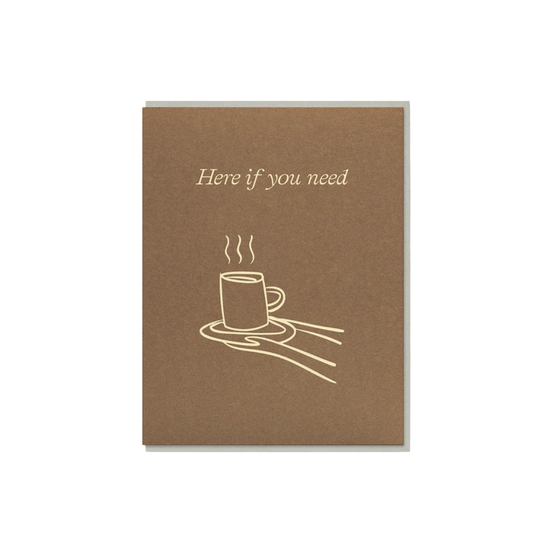 Here if You Need Card