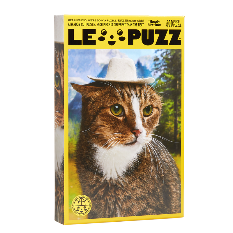 Howdy Paw-Tner 500 Piece Puzzle