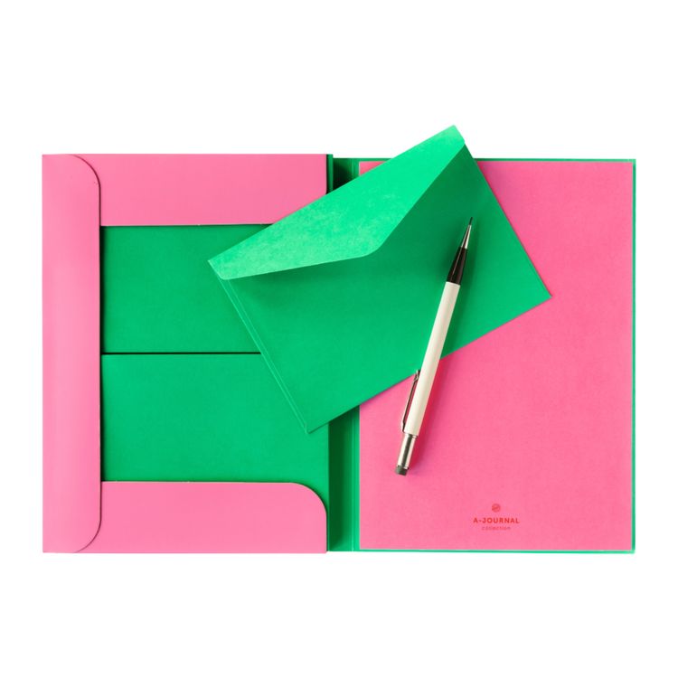 Colour Block Writing Paper Set
