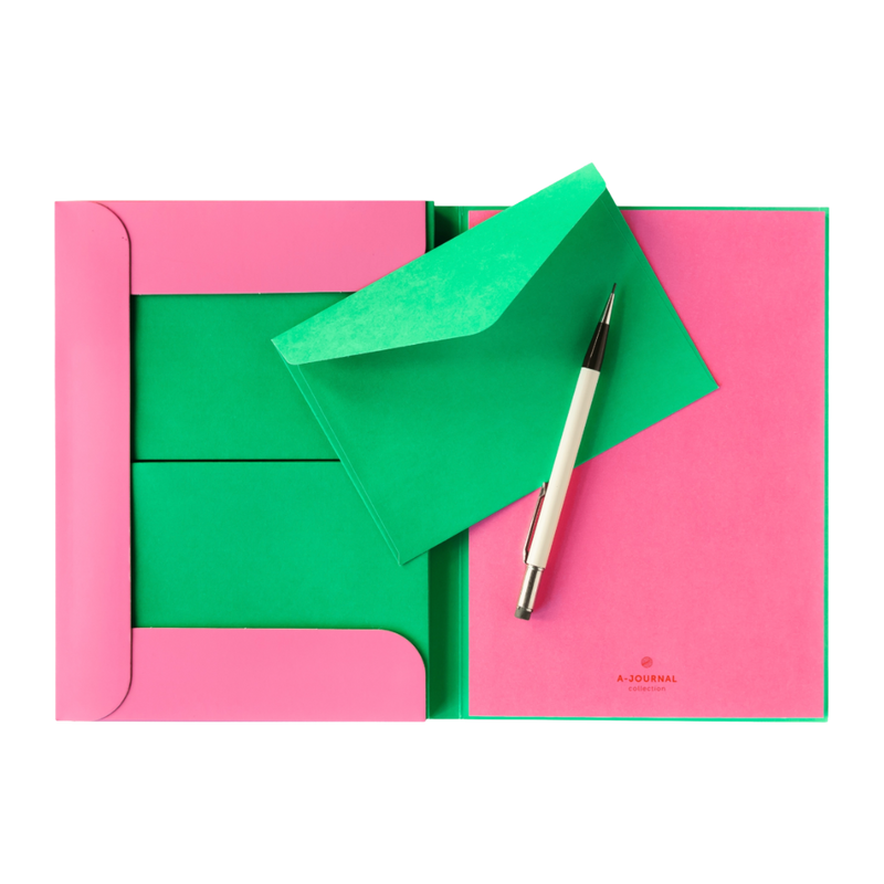 Colour Block Writing Paper Set