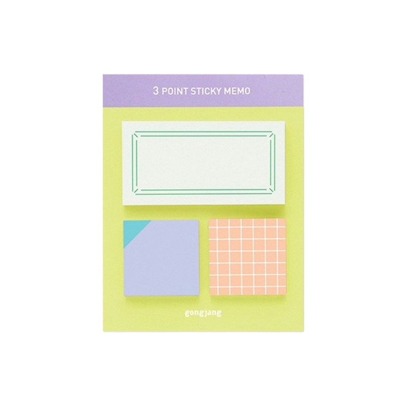 3 Point Sticky Memo