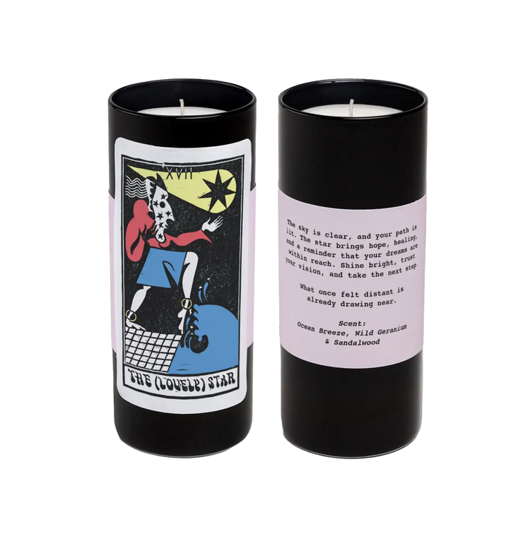 The (Lovely) Star Tarot Candle