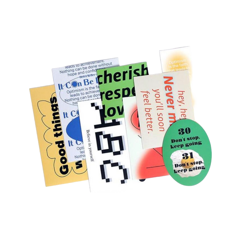 In the Mood Lettering Sticker Pack