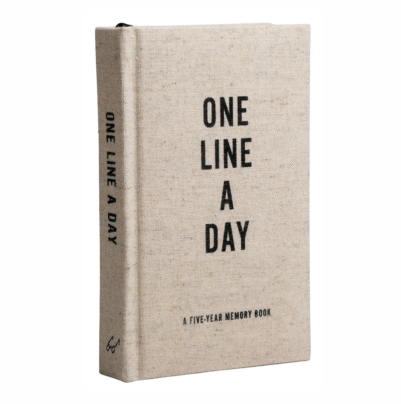 Canvas One Line A Day Five-Year Memory Journal
