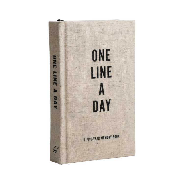 Canvas One Line A Day Five-Year Memory Journal