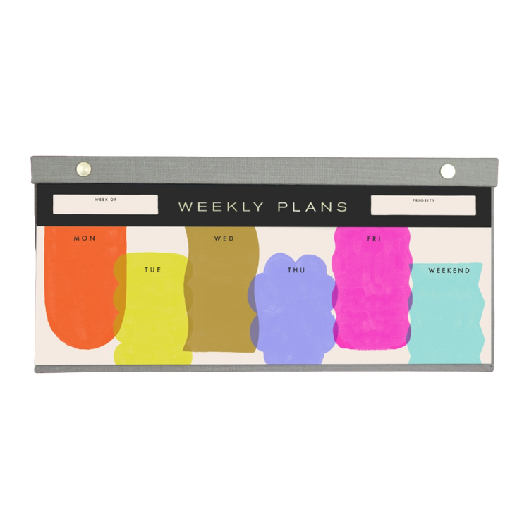 Painterly Shapes Weekly Planner