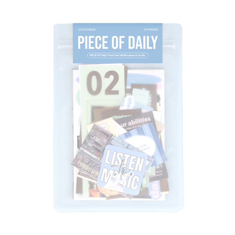 Piece of Daily Postcard & Sticker Pack