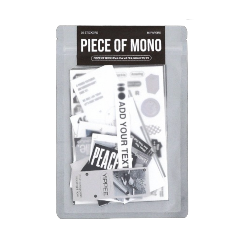 Piece of Mono Postcard & Sticker Pack