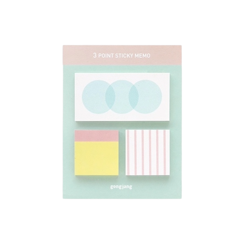 3 Point Sticky Memo