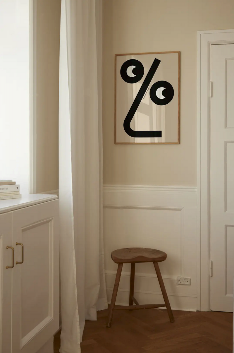 % Print - 30x40cm