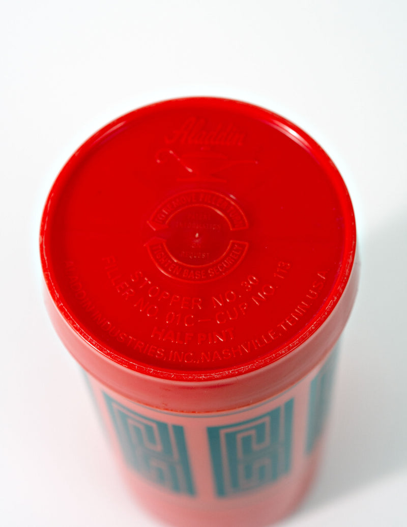 Vintage Small Red Thermos