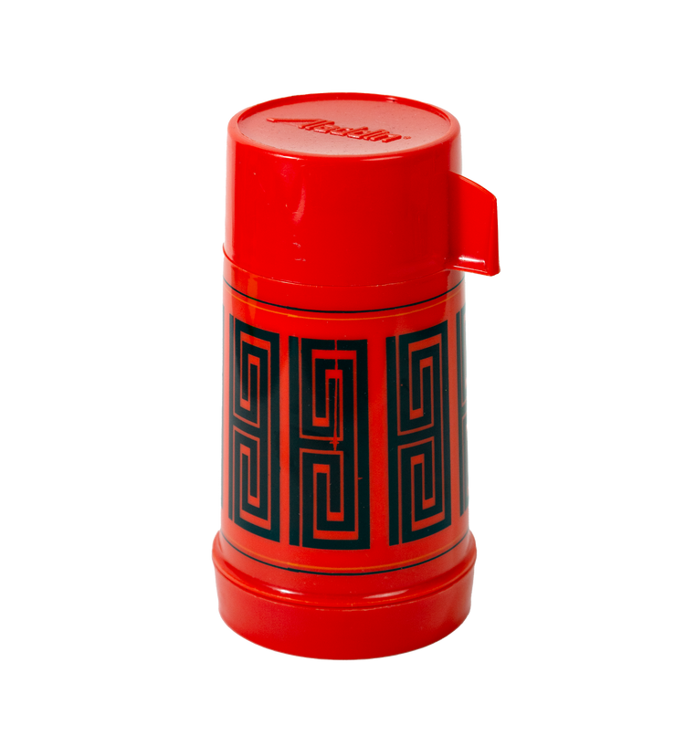 Vintage Small Red Thermos