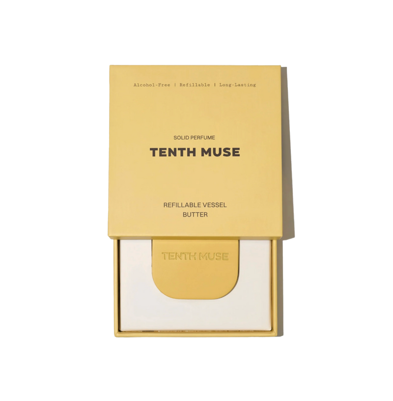 Solid Perfume Refillable Vessel in Butter