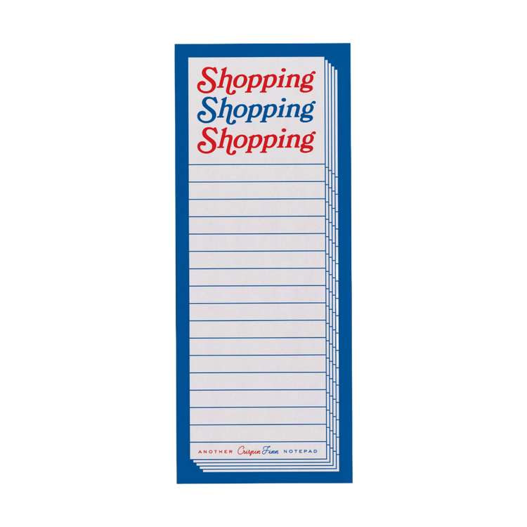 Shopping Shopping Shopping Note Pad