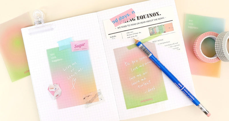 Tracing Paper Gradiation Mix Pad - Aloha
