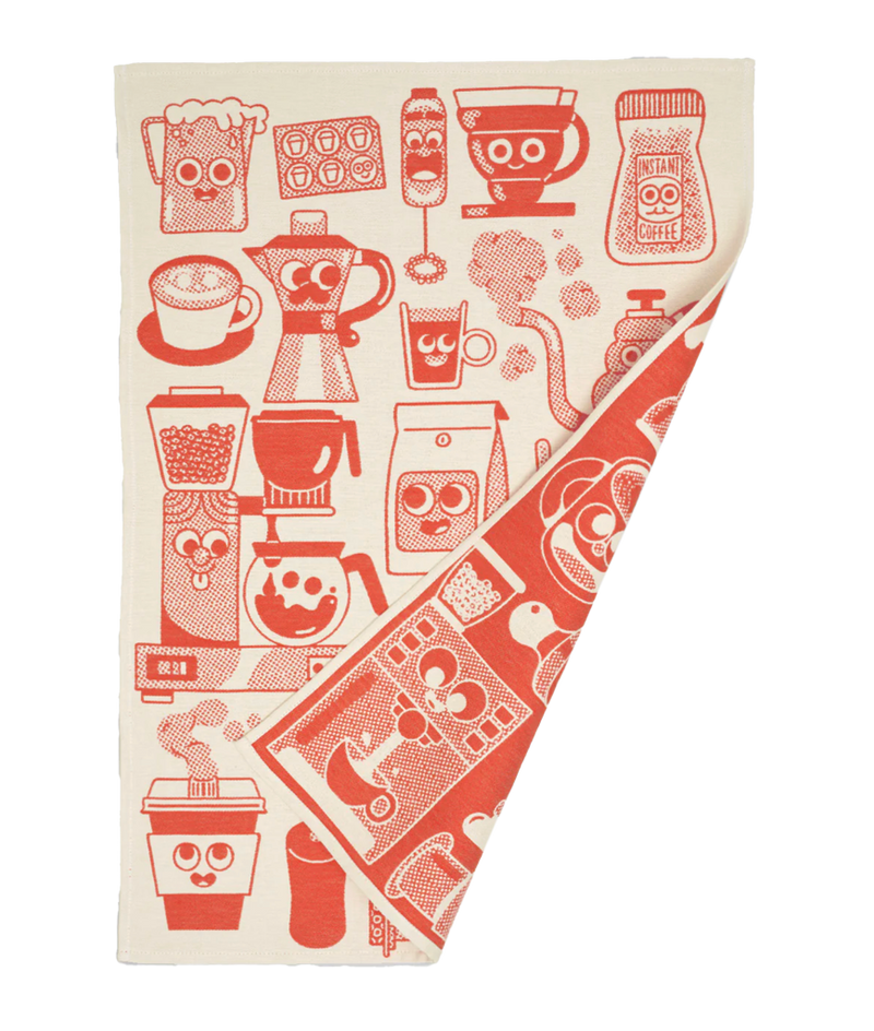 Coffee Time Tea Towel