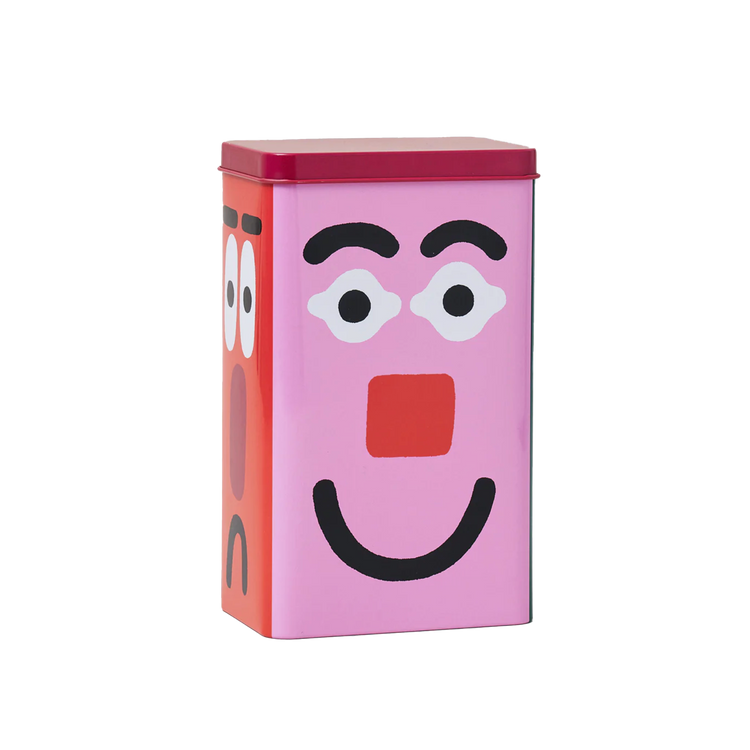 Faces Coffee Storage Tin